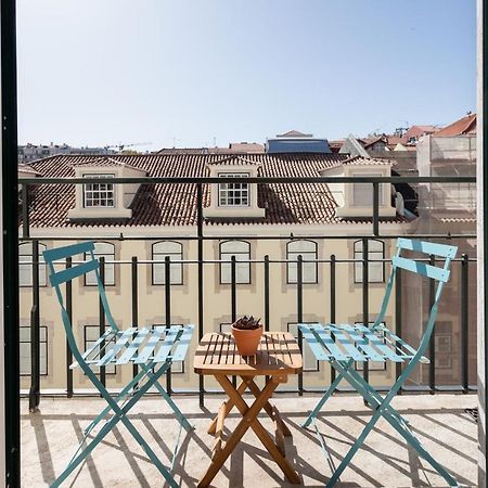 Flh Downtown Central Flat With Balcony Lisbon Bagian luar foto
